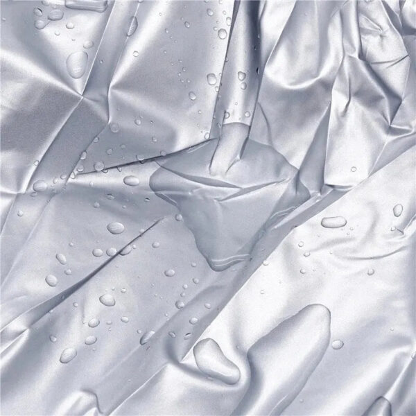 9125ef8d8c349187 Boat Cover Yacht Outdoor Protection Waterproof Boat Cover Fabric Anti-smashing Tear Proof Silver Reflective 11-22FT