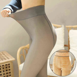 9126c55d7d190877 074 Winter Thicken Plus Veet Legs Fake Translucent Warm Fleece Autumn Stockings Tights Sexy Pantyhose 211221