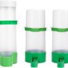 914406a675db275d Bird Feeder, Bird Water Dispenser for Cage, XISTEST 2PCS Automatic Bird Water Feeder with 1PCS Food Feeder for Cage Pet Parrot Budgie Lovebirds Cockatiel Automatic Bird Feeder (2pcs 60ml + 1pcs 150ml)