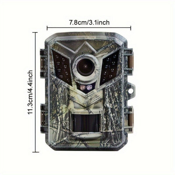 Mini CameraTrail Camera HD Wildlife Monitor 940nm Infrared Night Vision Red and Waterproof for Scouting Hunting