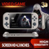 918ff9278cebe41c BOYHOM M17 Retro Handheld Game Console Open Source Linux System 4.3 Inch IPS Screen Portable Pocket Video Player 64GB