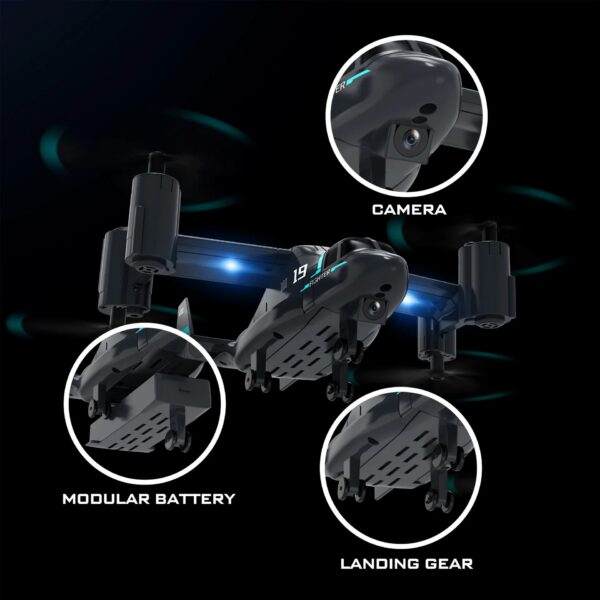 9192090000f724f5 LM19 Remote Control Helicopter Drone 480P Camera Fighter Quadcopter Osprey Aircraft RC Drones for Children Kids Plane Toys Gifts