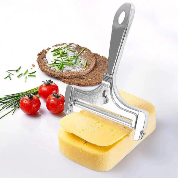 91a4974e6ab03dfd Stainless Steel Cheese Slicer Adjustable Thickness Butter Cutter Soft and Semi-Hard Kitchen Cooking Tools Cheddar Gadgets Grater