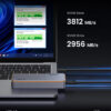 91b29770e5bfc882 UGREEN 40Gbps NVMe SSD Enclosure M.2 to USB4.0 SSD Case Compatible with M.2 NVME PCIe Built-in Cooling Vest Aluminum Case