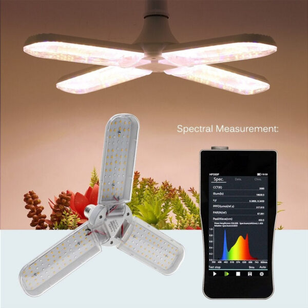 91c41407dd7ff2c5 24W 36W 48W LED Light E27 Foldable Phyto Full Spectrum SMD2835 Bulb for Indoor Plants Bloom Flowering Grow Lamp Garden