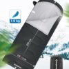 91d103739c338b8f KingCamp Oasis Schlafsack, 3 Jahreszeiten, warm, bequem, leicht, tragbar, mit Kapuze, für drinnen und draußen, Camping, Wandern