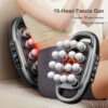 92048aa6840276d5 16-Head Fascia Gun High-Frequency Vibration Body Massage Gun Back and Waist Massager Neck Shoulder Massager Muscle masajeador