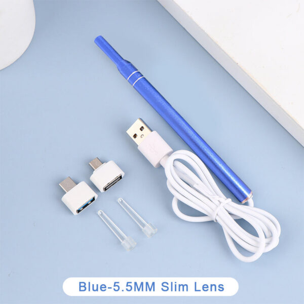 1Set Smart Visual Earpick Endoscope Spoon Cleaner Camera Otoscope Ear Wax Remover Earwax Removal Tool