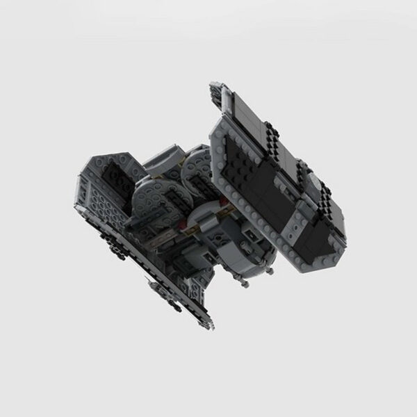 9210447b9adff150 NEW 453Pcs MOC Spaceship TIE/ad Advanced x1 Vader's Fighters Building Blocks Modified from Tie Bomber Bricks Model DIY Toys Gift