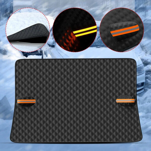 Winter Window Large Size Magnetic Car Cover Anti Freeze Snow Windshield Covers Glass Sun Visor