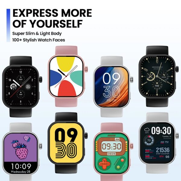 922e8824de3effb9 New Zeblaze Btalk Plus Voice Calling Smartwatch 2.03'' HD Color Display Health and Fiess Tracking Smart Watch for Men Women