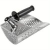 Beach Sand Scoop Shovel Metal Detector Sand Scoops Treasure Detecting Metal Detector Hunting Stainless Steel Tool Hex