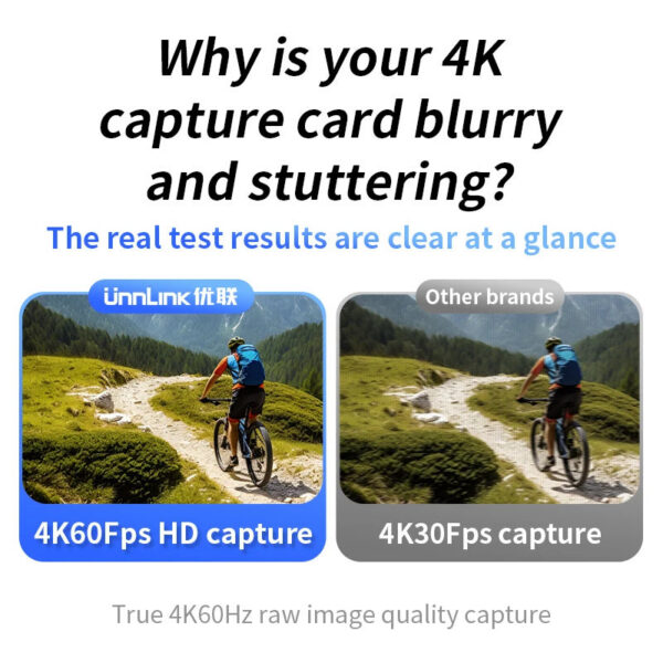 924532787079aa5a Unnk 2K 120Fps Game Video Capture Card 4K 60Fps Live Streaming Recording for PS5/4 Xbox Switch