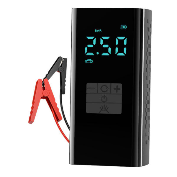 4 in1 Car Jump Emergency Wireless Pump Portable Air Compressor Multi-function Tire Iator Auto Battery Starter