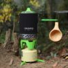 92485549d16bc000 Fire-maple FMS-X2 Personal Cooking System Outdoor Hiking Camping Equipment Oven with Piezo Ignition POT Support & Stand for Outdoor Acitivities- Portable Propane Gas Stove Burner