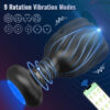 92a70834c90658c2 APP Control Rotation Vibrating Butt Men Women Wiggle Vibrator Gay Anal Plug with LED Adult Sex Toy for Couples