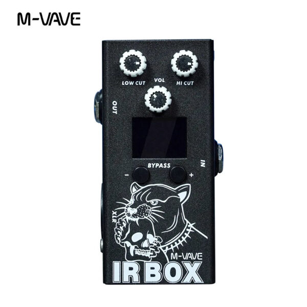M VAVE Guitar Pedal Effectr IR BOX (Cabinet Simulator +IR Loader) Highly Restored Various Classic Speaker Box Sound support APP