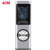 92b0b6e6634888e1 Mini Rangefinder Distance Meter 40M 60M Rechargeable Digital Range Finder Area Volume Multi-angel Laser Measuring Tool