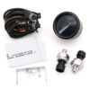 92b6af9213381179 A Triple Dual Display Air Pressure Guage LED Digital Air Suspension Gauge 0-220PSI with 3pcs/2pcs 1/8NPT Sensors For Car Gauge