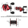 92bfa65cfffa9c4e KastKing Spartacus II Red Color Baitcasting Reel 8KG Max Drag 7+1 High Speed Gear Ratio Fishing Coil