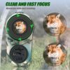 REVASRI Laser Rangefinder 1000 Yards Rechargeable Battery Hunting Range Finder with Target Acquisition Technology E