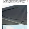 92e0cae76f1974f7 Caravan Awning Tent RV Screen Room Family Room Camper Privacy Room Sunshade Campervan Tent Outdoor Camping Shelter