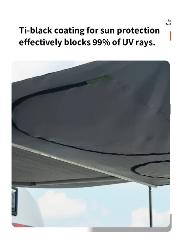 92e0cae76f1974f7 Caravan Awning Tent RV Screen Room Family Room Camper Privacy Room Sunshade Campervan Tent Outdoor Camping Shelter