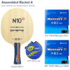 Yinhe Table Tennis Blade N10s N-10 Offensive 5 Wood Ping Pong Racket Blade