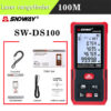 SNDWAY Distance Digital Rangefinder Mini Tape Measure Range Finder Professional M/In/Ft Laser Measuring Meter