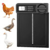 Coop Intelligent Timer Electric Aluminum Timing Opener Auto Chicken Door Farm Automatic Management Tool