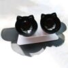 Elevated Cat Bowls with Raised Stand, Pet Food Water Feeder Bowl, 15° Tilted Pet Bowl Stress-Free Suit for Cats Small Dogs
