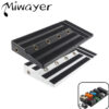 Big Size Guitar Effects Pedal Board Sturdy PE Plastic  Guitar Pedalboard Case with Screwdriver Tape Guitar Pedals Accessories