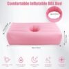 936025c230239c36 BBL Bed 72" x 40" Inflatable Mattress with Hole, BBL Bed After Surgery for Sleeping, Ergonomics PVC Pregnancy Bed, Inflatable Mattress Air Mattress for Camping Traveling Hiking (Black)
