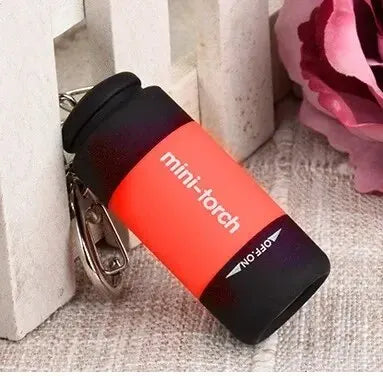936a3f6e2cdb3713 LED Micro Pocket Flashlight Portable USB Rechargeable Keychain Flashlight Waterproof Home Outdoor Hiking Camping Flashlight