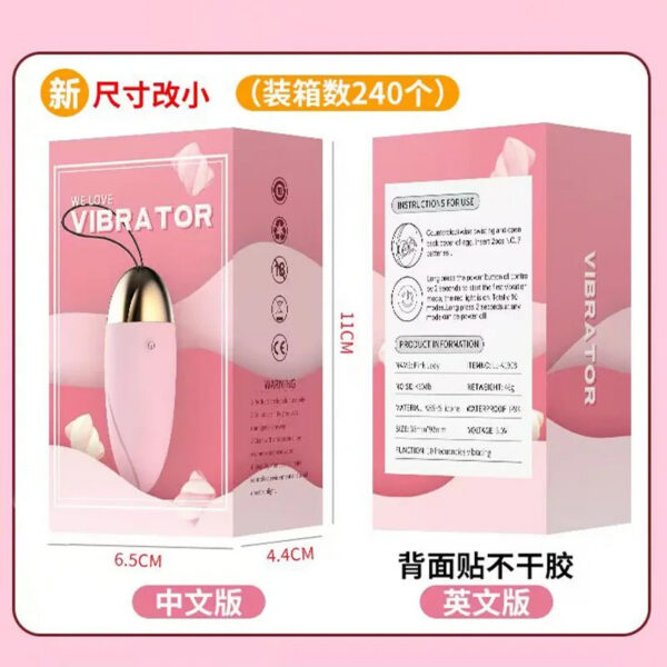 9385e99a3e59b298 Pink Girl Massage Stick Wireless Vibrating Egg Female G Dot Flirting Masturbator Vibrating AV Stick Sex Sex Products
