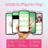 938b679219907775 Adult Sex Toys Wearable Panty Couple Vibrator Dildo 10 Vibrations, Long Distance Vibe Rechargeable Vibrating Panties with APP Control, G spot Clit Stimulator for Women