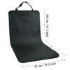938cba166065f851 Car Pet Carrying Rear Seat Cover Waterproof Anti-Dirty Anti-Scratch Protector Mat Cat Dog Safety Travel Accessories