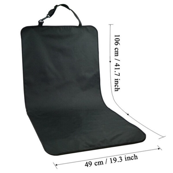 938cba166065f851 Car Pet Carrying Rear Seat Cover Waterproof Anti-Dirty Anti-Scratch Protector Mat Cat Dog Safety Travel Accessories