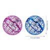 Induction Rotating Hover Fly With LED Light Boomerang Ball Interactive Game Indoor and Outdoor Fingertip Toy Family Gift