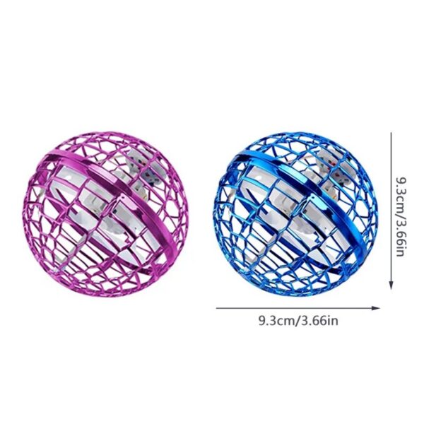 Induction Rotating Hover Fly With LED Light Boomerang Ball Interactive Game Indoor and Outdoor Fingertip Toy Family Gift