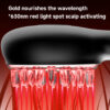 93c7cf2159b2225b DOCO EMS Electric Massage Comb Vibration Red Light Therapy Hair Growth Massage Scalp Brush Anti Hair Loss Liquid Oil Applicator