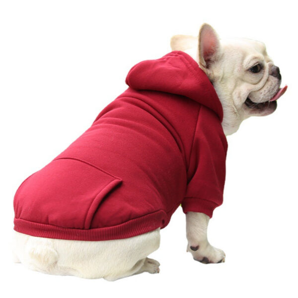 93d1d743a1e8a500 For Small Warm Clothing Dogs Coat Puppy Outfit Pet Clothes for Large Dog Hoodies Chihuahua