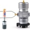 Campingmoon Gas Canister Refill Adapter, Portable Outdoor Gas Saver Lindal Valve Canister Shifter, Camping Canister Vent Valve, Z15