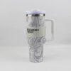 1pc New Quencher H2.0 40oz Stainless Steel Tumblers Cups With Silicone Handle Lid and Straw 2nd Generation Car Mugs Vacuum Insulated Water Bottles with G8821