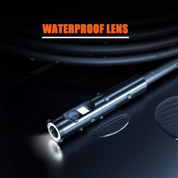 94007711eb1be09d 4.3 Inch IPS Screen Industrial Endoscope Camera Single Dual Lens HD1080P Car Inspection Borescope IP68 Waterproof LEDs 2600mAh