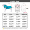Warm Winter Dog Clothes Vest Reversible Jacket Coat 3 Layer Thick Pet Clothing Waterproof Outfit for Small Large Dogs