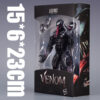 940c8d5d0afafe80 Venom Action Figure SHFiguarts Symbiote Head Carving 2.0 SHF Movable Movies Model Doll Collectible Kids for Toy Gift