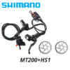 940fdc28cc8281f9 Original Shimano MT200 MT201 M315 MTB Mountain Bike Hydraulic Disc Brake MT200 Brakes 2 Piston 3 Finger Steel Lever BL-MT200