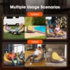 9416878ab0fa2710 Inflatable Couch Built in Rechargeable Pump, 3kPa High-Pressure Lounge Chair, Inflatable Bean Bag Chair for Indoor Office Outdoor Camping