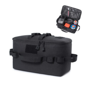 9432d32c810c68f7 Outdoor Camping Tank Storage Large Capacity Ground Nail Tool Gas Canister Picnic Cookware Utensils Kit Bag